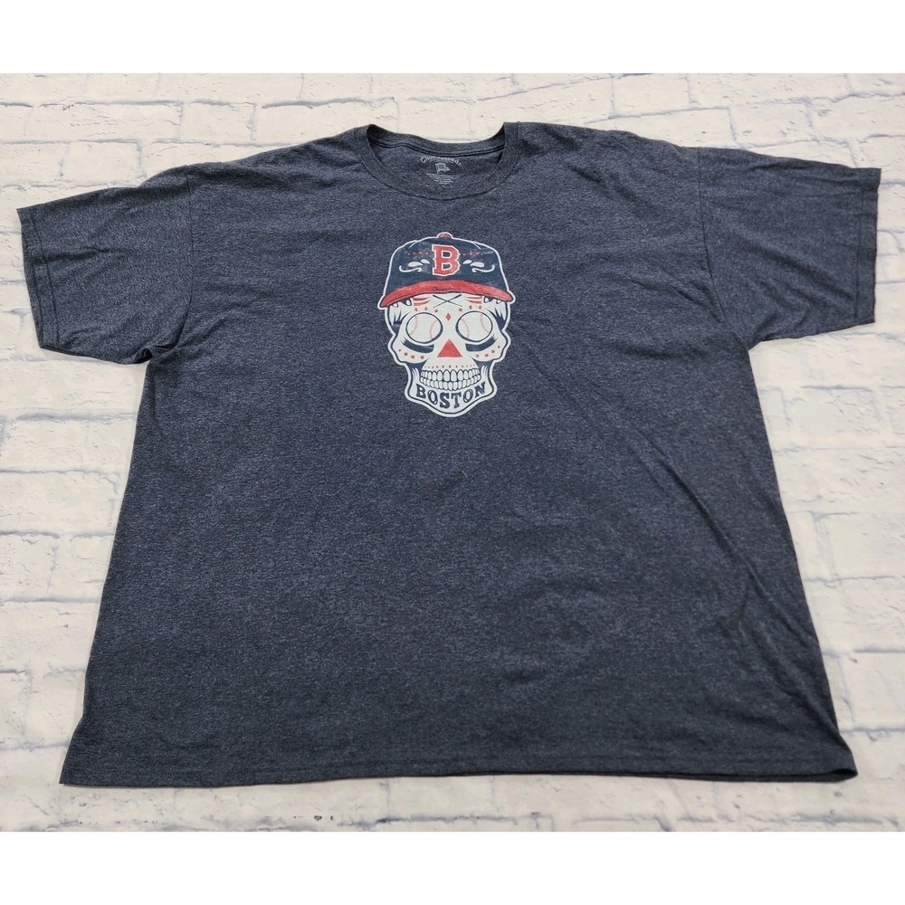 Boston Red Sox Chowdaheadz T Shirt MENS SIZE 3XL Blue Athletic Baseball